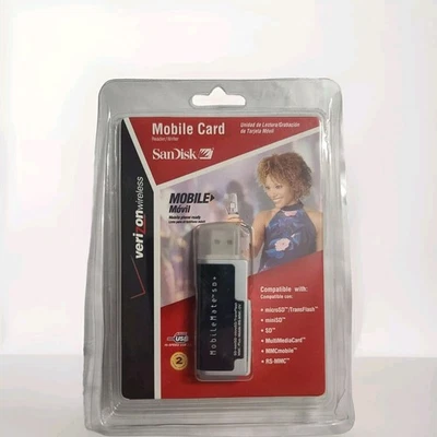 SanDisk Mobile Card Reader/Writer Verizon Wireless Mobile Mate SD+ HighSpeed 2.0 - Image 1 of 4