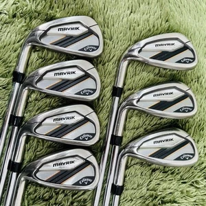 Callaway LH Iron Set MAVRIK 5-9.P.A PROJECT X LZ 95 Flex 5.5 Left Handed STORE - Picture 1 of 9