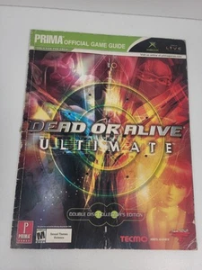 DEAD OR ALIVE ULTIMATE Prima Official Strategy Guide Only For XBOX - Picture 1 of 7