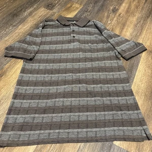 Vintage Grand Slam Pinguin Munsingwear Herren L Unikat Poloshirt Grautöne - Bild 1 von 9