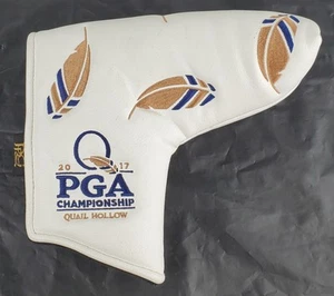 PRG PGA 2017 Quail Hollow Championship Magnetic Putter Cover Embroidered - EUC - Picture 1 of 6