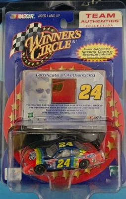 Jeff Gordon 2001 Team Authentics Winners Circle 1:64 Diecast Firesuit - Image 1 of 2