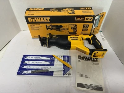DeWalt DCS382B 20V MAX XR Brushless Cordless Reciprocating Saw + Blades *READ* - Image 1 of 4