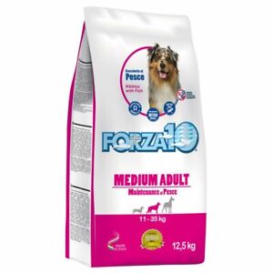 Forza10 Dog Maintenance Medium Adult con Pesce 12,5 kg Mantenimento per cani