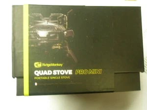 Ridge Monkey Quad Stove Pro Mini (Single) Fishing Camping - Picture 1 of 1