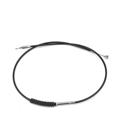 Cable de embrague trenzado de acero inoxidable +12" para Harley Heritage Softail Fat Boy 07-17 Foto 1 de 4