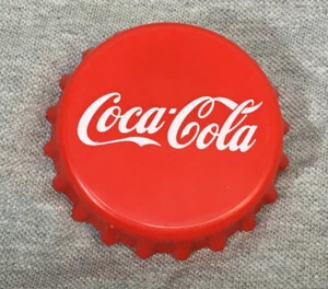 VINTAGE ORIGINAL RARE COCA~COLA BOTTLE OPENER THICK PLASTIC MADE IN HONG KONG - Picture 1 of 5