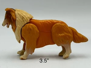 Vintage Fisher Price Adventure People Collie Lassie Dog Wilderness Patrol - Picture 1 of 6