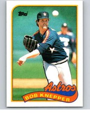 1989 Topps Baseball #280 Bob Knepper  Houston Astros 