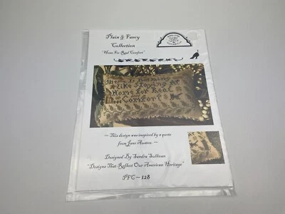 Homespun Elegance Home For Real Comfort  Counted Cross Stitch Pattern 8P - Image 1 of 3