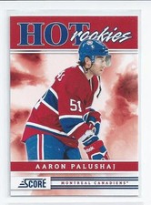 Aaron Palushaj 2011-12 Score Rookie Card #516