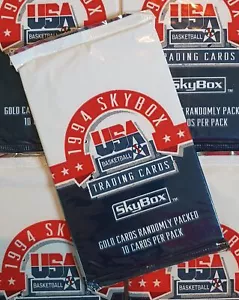 1994 Skybox USA Basketball Pack - Factory Sealed Packs - Picture 1 of 3
