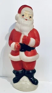 Vintage Santa Claus Light Up Blow Mold 22 1/2" Works Carolina Enterprises 1973 - Picture 1 of 9
