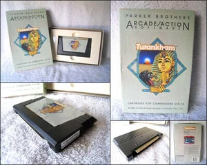 Commodore VIC-20 Video Game - Tutankham (Parker Brothers 1983) - Picture 1 of 6