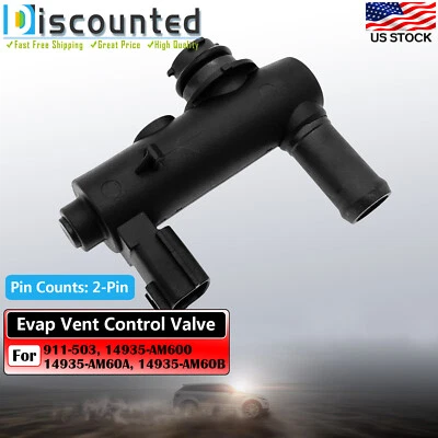 For Nissan 1.8L Vapor Canister Purge Solenoid Evap Vent Control Valve US 911-503 - Image 1 of 4