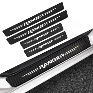 4x For Ford Ranger Accessories Car Door Sill Scuff Plate Cover Panel Protectors - Bild 1 von 7