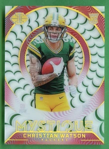 CHRISTIAN WATSON 2022 ILLUSIONS PINK MYSTIQUE ROOKIE /399 GREEN BAY PACKERS - Bild 1 von 4