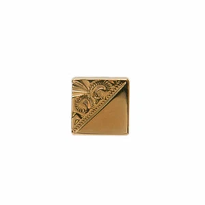 Venetian Engraved Effect Square Tie Tac by Dalaco DALACO_T0404 - Picture 1 of 1