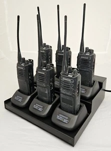 Zestaw 6 Kenwood NX-1300 Cyfrowe radio DMR i UHF Walkie-Talkie z ładowarką - Zdjęcie 1 z 9