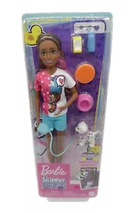 Barbie Skipper First Jobs Dog Walker African American Netflix Show New In Box - Bild 1 von 5