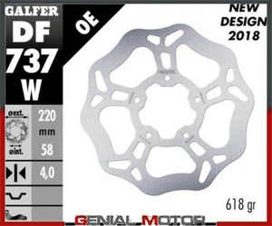Galfer Disco Freno Anteriore Wave Fixed 220X4mm Piaggio Nrg 50 Extreme Aire 1999 - Foto 1 di 1
