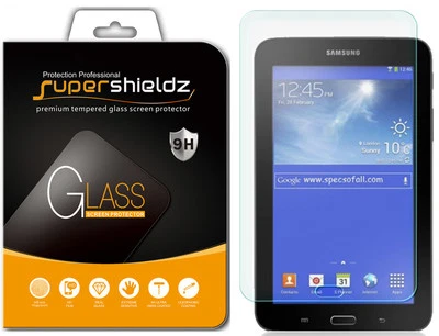 Supershieldz-Tempered Glass Screen Protector For Samsung Galaxy Tab 3 Lite 7.0 - Image 1 of 4