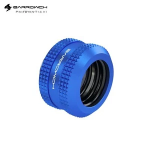 Barrowch G1/4" Brass Fitting For OD14mm PETG Acrylic PMMA Hard Tube Connector - Picture 1 of 9