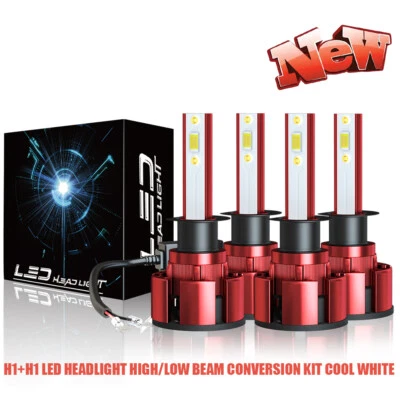 Para Acura RSX 2004 2003 2002 - H1+H1 LED Faros Bombillas Alto+Bajo 6000K Foto 1 de 4