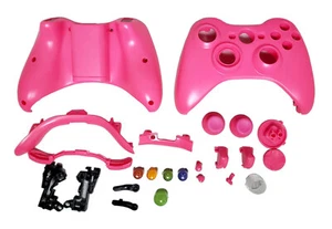 NEW Replacement Housing Parts for Xbox 360 Wireless Controller PINK game gaming  - Picture 1 of 3