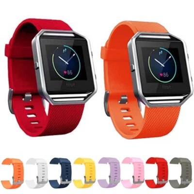 Ersatz Des Silikon -Silikonarmbandarmbandes Für Fitbit Blaze Us @ / - Bild 1 von 4