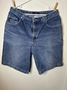 Vintage Guess Jeans Denim Shorts/Jorts Mens Size 34 Style 10934 - Picture 1 of 10