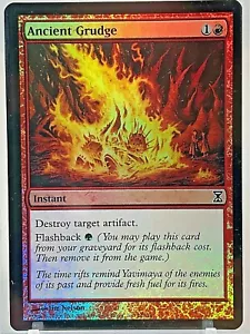 MTG Time Spiral Ancient Grudge Foil 1x Near Mint - Bild 1 von 2
