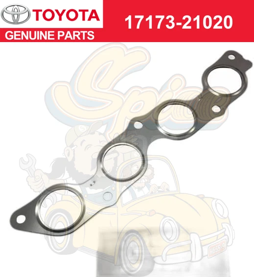 JUNTA COLECTOR ESCAPE ORIGINAL TOYOTA PRIUS C YARIS 2000-19 17173-21020 Foto 1 de 3
