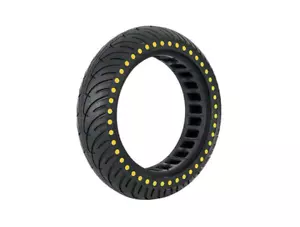 8.5 Inch Honeycomb Tyre For Electric Scooter Yellow MI Xiaomi M365 Aovo Ninebot - Picture 1 of 2