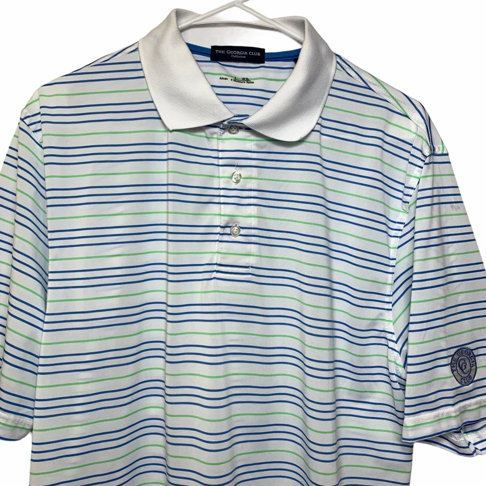 The Georgia Club Collection / Camisa Polo a Rayas The Georgia Club Talla M  Foto 1 de 4