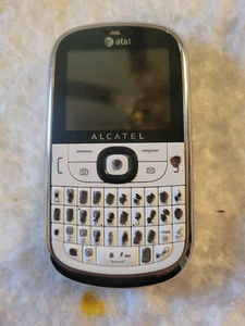 Alcatel One Touch 871A - Telefono cellulare bianco (AT&T) solo per parti - Foto 1 di 2