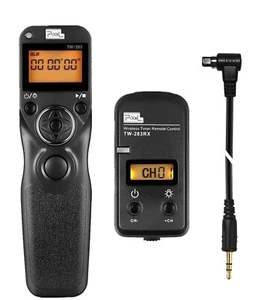 Pixel LCD Wireless Shutter Release for Canon EOS R3, EOS R5, EOS R5 C, 6D MARK 2 - Picture 1 of 4