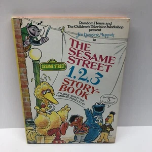 1973 The Sesame Street 1 2 3 Story Book Jim Henson Muppets Burt, Ernie, Big Bird - Picture 1 of 6