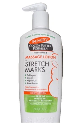 Palmer's какао-масло формула массаж лосьон для растяжек с витамином Е 8 унций - Изображение 1 из 3