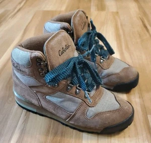 CABELAS Mujer’s 5.5 Botas Ligeras Cuero Impermeables Senderismo Marrón - Imagen 1 de 8