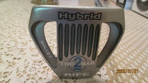 Used RIFE 2 Two Bar Hybrid Mallet Putter 33.5” RH New Super Stroke Style Grip - Picture 1 of 7