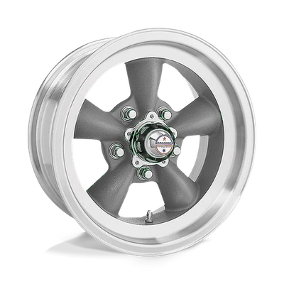 15x10 -44 American Racing Torq Thrust D Gray 5x114.3 Wheels Rims (QTY 4) Foto 1 de 4
