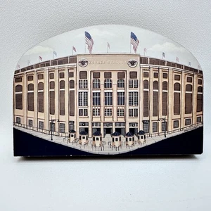 Vintage New York Yankees Stadium - Ron Edelheiser Wood Shelf Sitter Cut-Out 1994 - Picture 1 of 5
