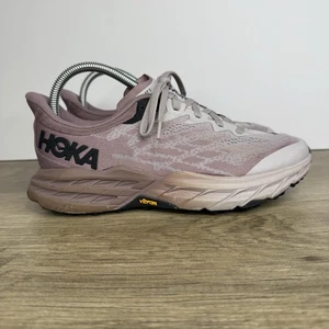 Hoka Speedgoat 5 Womens Trail Running Shoes 7.5 Elderberry Lilac - Picture 1 of 13