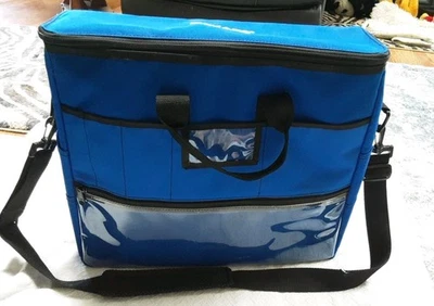 FISKARS скрапбукинга ремесла шитья сумка с короткими ручками несколько карманов плечевой ремень синий - Изображение 1 из 4