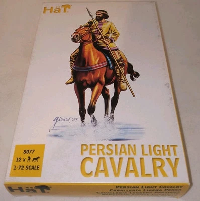 Шляпа 8077 масштаб 1/72 легкий персидской кавалерии (12) фигурки новый - Изображение 1 из 4