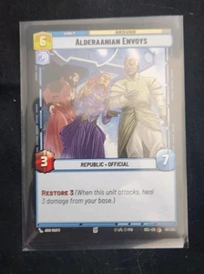 Alderaanian Envoys 66/264 Star Wars Unlimited TCG Karte SEC SECRET OF POWER NM - Bild 1 von 2