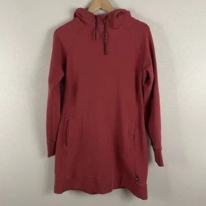 American Giant Womens L Green Sweater Hoodie Dress  - Picture 1 of 5