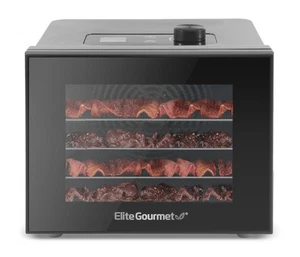 Food Dehydrator, Stainless Steel Trays Food Dehydrator, Adjustable Temperatur... - Picture 1 of 7