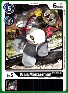 WaruMonzaemon (Demo Deck Exclusive) Rare Digimon Demo Deck Exclusive Cards  BT5- - Picture 1 of 1